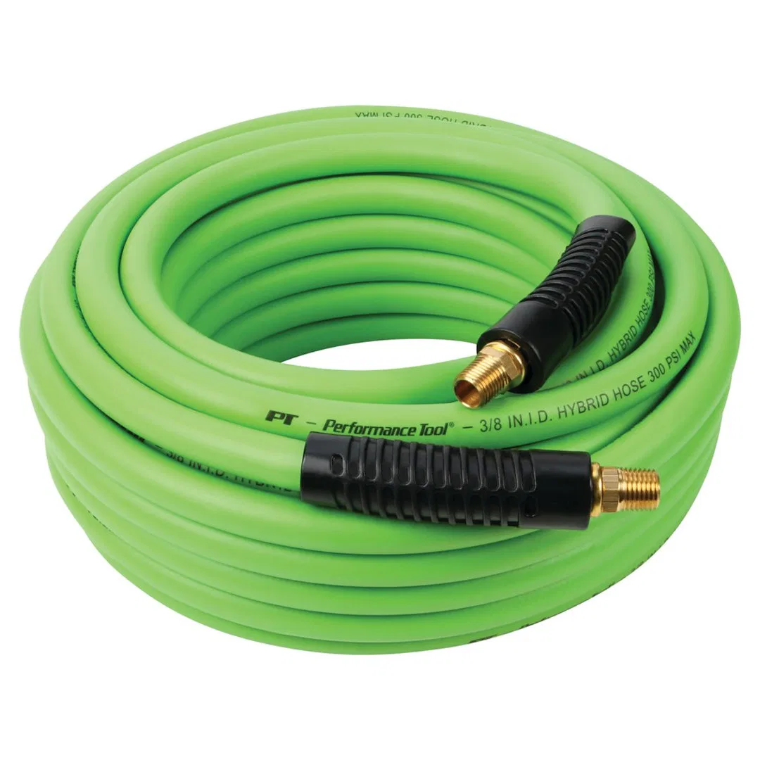 M617 – PERFORM TOOL Air Hose, 3/8 Inch Inner Diameter 50 Foot Length 300 PSI Working Pressure/ 600 PSI Burst Pressure...